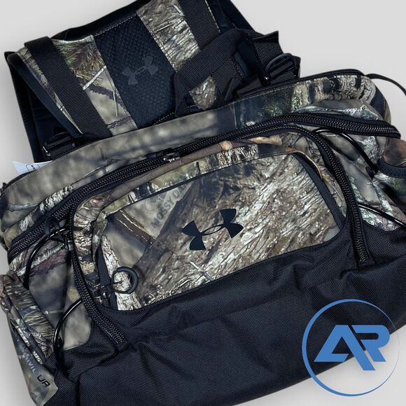 Under Armour Camo Mossy Oak Hunting Waist Pack Bag  SAMPLE - Picture 4 of 8
